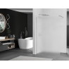 Mexen Kioto paroi de douche Walk-in 90 x 200 cm, verre givré 8 mm, chrome - 800-090-101-01-30