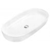Mexen Suzana lavabo à poser 81 x 41 cm, blanc - 21698100