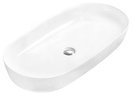 Mexen Suzana lavabo de comptoir 81 x 41 cm, Blanc - 21698100