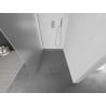 Mexen Kioto paroi de douche Walk-in 110 x 200 cm, givre 8 mm, chrome - 800-110-101-01-30