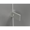 Mexen Lunar-F Duo cabine de douche pliante 90 x 90 cm, transparent, nickel brossé - 836-090L-090P-97-00