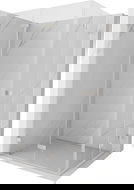 Mexen Lunar-F Duo cabine de douche pliante 100 x 90 cm, transparent, nickel brossé - 836-100L-090P-97-00