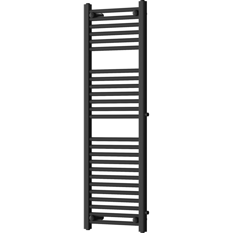 Mexen Mars radiateur de salle de bain latéral 1200 x 400 mm, 439 W, noir - W110-1200-400-00-70-S