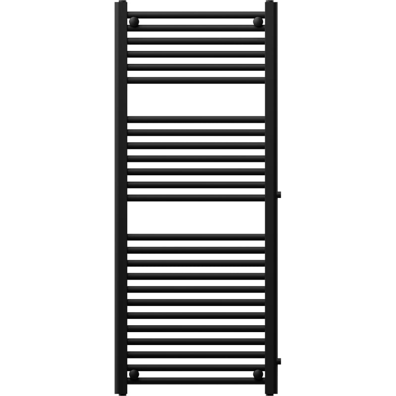 Mexen Mars radiateur de salle de bains latéral 1200 x 500 mm, 528 W, noir - W110-1200-500-00-70-S