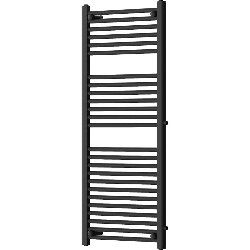 Radiateur latéral de salle de bain Mexen Mars 1200 x 500 mm, 528 W, noir - W110-1200-500-00-70-S