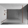 Mexen Kioto paroi de douche Walk-in 70 x 200 cm, givre 8 mm, or rose - 800-070-101-60-30