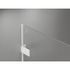 Mexen Lunar-F cabine de douche pliante gauche 95 x 90 cm, transparente, blanche - 836-095-090-20-00-L