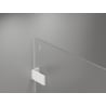 Mexen Lunar-F cabine de douche pliante gauche 95 x 90 cm, transparente, blanche - 836-095-090-20-00-L