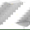 Mexen Lunar-F cabine de douche pliante gauche 100 x 70 cm, transparent, or - 836-100-070-50-00-L
