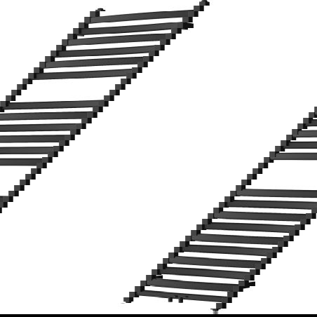 Radiateur de salle de bain Mexen Zing 1200 x 500 mm, 513 W, noir - W128-1200-500-00-70