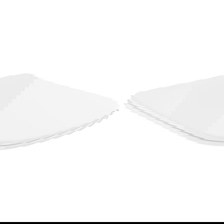 Mexen abattant slim à descente lente, duroplast, blanc brillant - 39120100