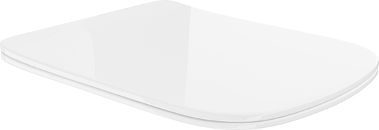 Mexen abattant à descente progressive slim, duroplast, blanc brillant - 39120100