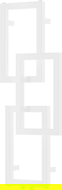 Radiateur décoratif de salle de bain Mexen Grid 870 x 360 mm, 209 W, blanc - W215-0870-360-00-20