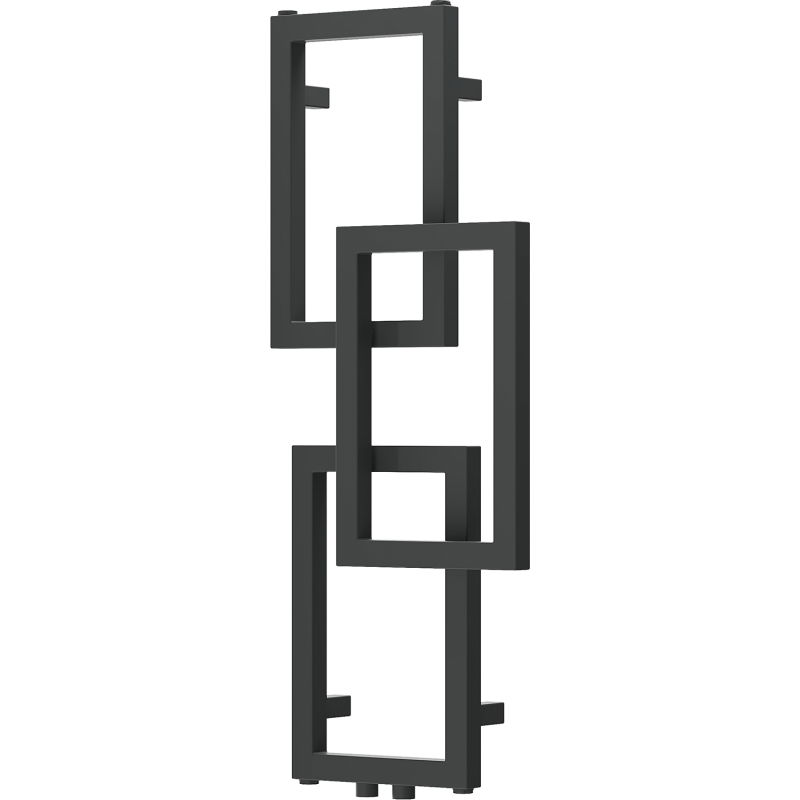 Radiateur décoratif de salle de bains Mexen Grid 870 x 360 mm, 209 W, anthracite - W215-0870-360-00-66