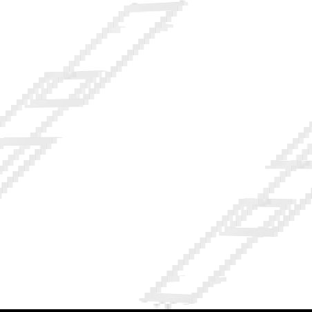 Mexen Grid radiateur décoratif pour salle de bain 1115 x 360 mm, 279 W, blanc - W215-1115-360-00-20