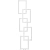 Mexen Grid radiateur décoratif de salle de bain 1360 x 390 mm, 349 W, blanc - W215-1360-390-00-20
