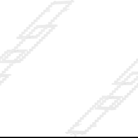 Radiateur décoratif de salle de bain Mexen Grid 1360 x 390 mm, 349 W, blanc - W215-1360-390-00-20