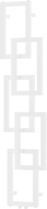 Mexen Grid radiateur décoratif de salle de bain 1360 x 390 mm, 349 W, blanc - W215-1360-390-00-20