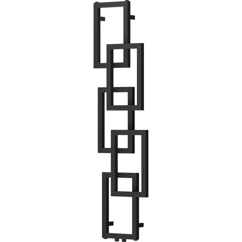 Mexen Grid radiateur décoratif de salle de bains 1360 x 390 mm, 349 W, noir - W215-1360-390-00-70