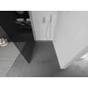 Paroi de douche Mexen Kioto Walk-in 70 x 200 cm, graphite 8 mm, chrome - 800-070-101-01-40