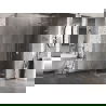 Mexen Lunar-F cabine de douche pliante droite 80 x 80 cm, transparent, chrome - 836-080-080-01-00-P