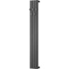 Mexen Flux radiateur de salle de bains décoratif 1500 x 240 mm, 450 W, anthracite - W127-1500-240-00-66