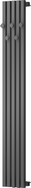 Mexen Flux radiateur de salle de bains décoratif 1500 x 240 mm, 450 W, anthracite - W127-1500-240-00-66