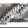 Mexen Lunar-F cabine de douche pliante droite 100 x 100 cm, transparent, chrom - 836-100-100-01-00-P