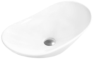 Mexen Gabi lavabo de comptoir 61 x 36 cm, Blanc - 21716100