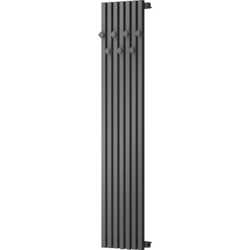 Mexen Flux radiateur de salle de bains décoratif 1500 x 340 mm, 630 W, anthracite - W127-1500-360-00-66
