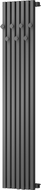 Mexen Flux radiateur de salle de bains décoratif 1500 x 340 mm, 630 W, anthracite - W127-1500-360-00-66