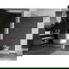 Mexen Kioto paroi de douche 70 x 200 cm, Miroir 8 mm, Chrome - 800-070-101-01-50