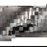 Mexen Lunar-F cabine de douche pliante droite 100 x 100 cm, transparent, or - 836-100-100-50-00-P