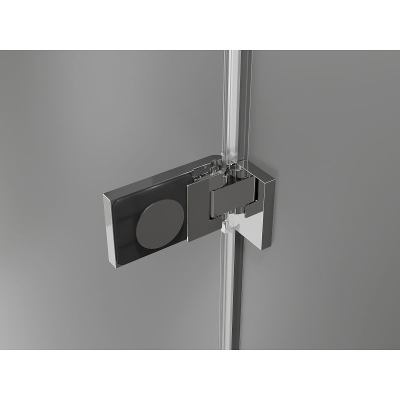 Mexen Lunar-F L cabine de douche pliable gauche 85 x 70 cm, transparent, chrome - 836L-085-070-01-00-L