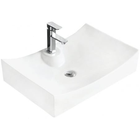 Mexen Gaja lavabo sur plan 66 x 45 cm, blanc - 21726600