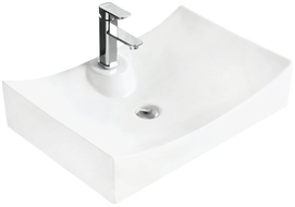 Mexen Gaja lavabo sur plan 66 x 45 cm, blanc - 21726600