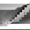 Mexen Kioto paroi de douche 100 x 200 cm, Miroir 8 mm, Or - 800-100-101-50-50