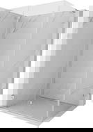 Mexen Lunar-F L cabine de douche pliante gauche 90 x 80 cm, transparent, chrome - 836L-090-080-01-00-L