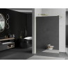 Mexen Kioto paroi de douche Walk-in 120 x 200 cm, miroir 8 mm, or - 800-120-101-50-50