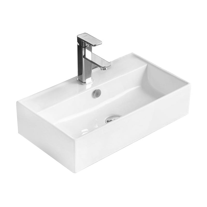 Mexen Alisa lavabo de comptoir 55 x 32 cm, Blanc - 21745500