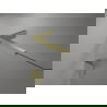 Mexen Lunar-F L cabine de douche pliante gauche 100 x 90 cm, transparent, or brossé - 836L-100-090-55-00-L