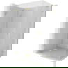 Mexen Lunar-F L cabine de douche pliante gauche 100 x 90 cm, transparent, or brossé - 836L-100-090-55-00-L