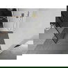Mexen Kioto paroi de douche 140 x 200 cm, transparent/Design noir 8 mm, Or - 800-140-101-50-70