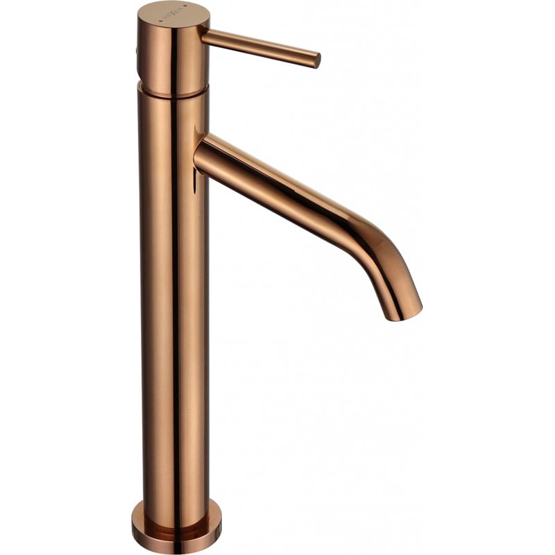 Mexen Rumba robinet de lavabo haut, Or rose - 73510-60