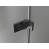 Mexen Lunar-F L cabine de douche pliante gauche 90 x 90 cm, transparent, gris fusil brossé - 836L-090-090-66-00-L
