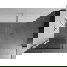 Mexen Kioto paroi de douche 80 x 200 cm, transparent/Design noir 8 mm, Chrome - 800-080-101-01-77