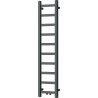 Mexen Bolt radiateur de salle de bains 1200 x 300 mm, 240 W, anthracite - W126-1200-300-00-66