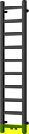 Mexen Bolt radiateur de salle de bain 1200 x 300 mm, 240 W, noir - W126-1200-300-00-70