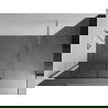Mexen Kioto paroi de douche 120 x 200 cm, transparent/Design noir 8 mm, Chrome - 800-120-101-01-77