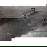 Mexen Lunar-F L cabine de douche pliante gauche 100 x 80 cm, transparent, métal gun - 836L-100-080-95-00-L
